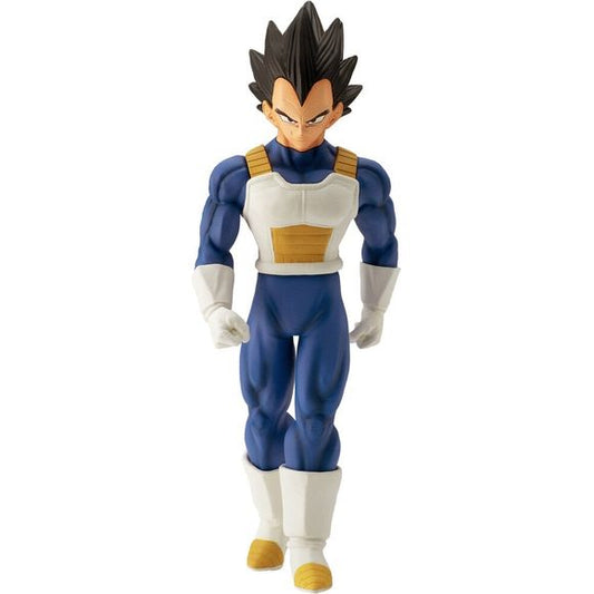 Add to your Dragon Ball Z collection with the first figures from the Solid Edge Works line by Banpresto. This Banpresto Dragon Ball Z Vegeta figure captures one of the fan-favorite characters in great detail!