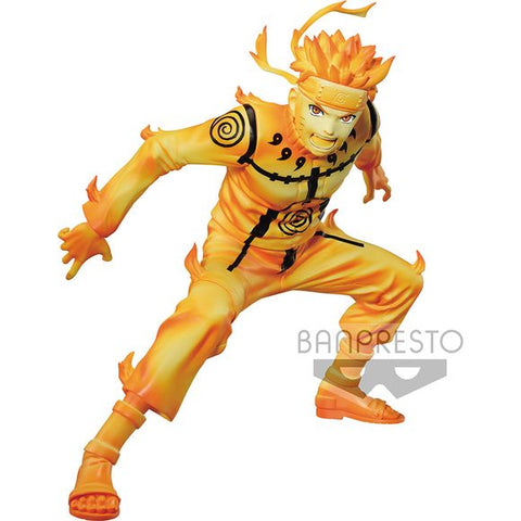 Banpresto Naruto: Shippuden Vibration Stars Naruto Uzumaki III Figure | Galactic Toys & Collectibles