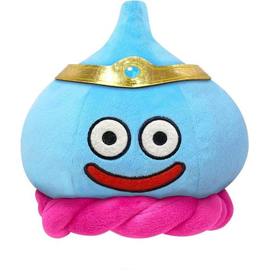 To commemorate the 35th Anniversary of Dragon Quest, Square Enix is releasing this large slime plush. It's as squishy as it is adorable. 

(Approx. 160 x 140 x 140 mm) (6.3 x 5.5 x 5.5 inches)