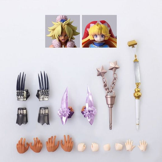 Square Enix Bring Arts Trials of Mana Kevin and Charlotte Action Figures | Galactic Toys & Collectibles