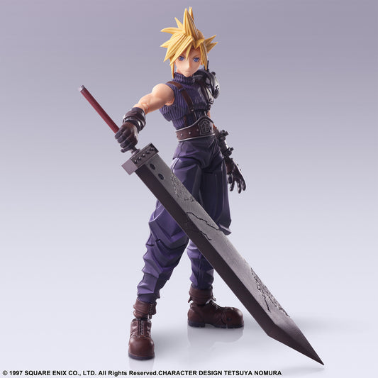 Square Enix Bring Arts Final Fantasy VII Cloud Strife Action Figure (Reissue)