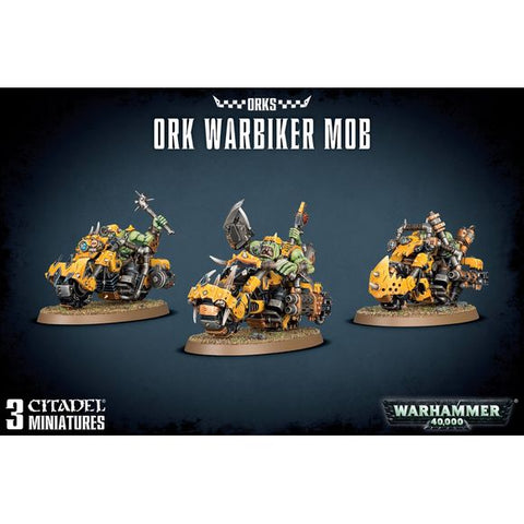 Warhammer 40K: Ork Warbiker Mob | Galactic Toys & Collectibles