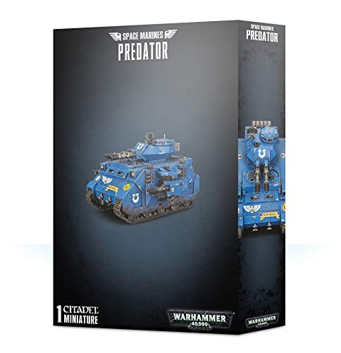 This 94-piece plastic kit makes one Predator tank with a choice of turret