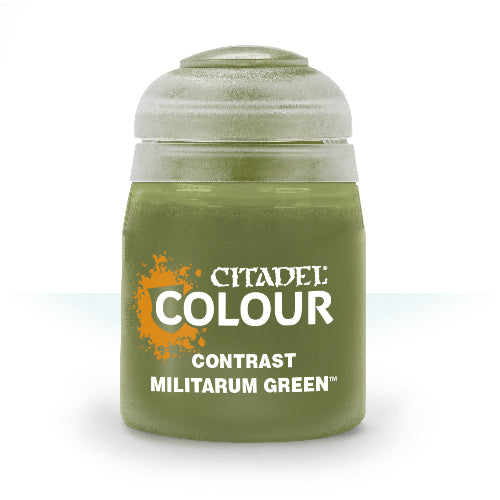 Citadel Colour: Contrast - Militarum Green | Galactic Toys & Collectibles