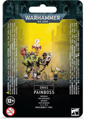 This 21-piece plastic kit lets you build one Painboss and Grot Orderly. This kit comes with one 40mm Citadel Round base and one 25mm Citadel Round base.

These miniatures are supplied unpainted and require assembly – we recommend using Citadel Plastic Glue and Citadel paints.
