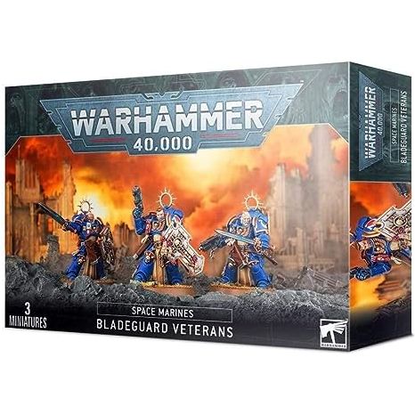 Warhammer 40k: Space Marines Bladeguard Veterans | Galactic Toys & Collectibles