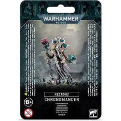 This 17-part plastic kit makes one Chronomancer for use in games of Warhammer 40,000 and is supplied with a Citadel 40mm Round base.