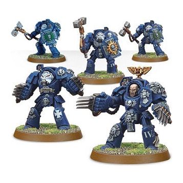 Warhammer 40K (40,000): Space Marines - Terminator Assault Squad | Galactic Toys & Collectibles
