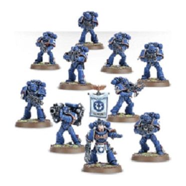 Warhammer 40K: Space Marines Tactical Squad | Galactic Toys & Collectibles