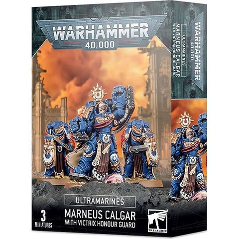 Warhammer 40K: Ultramarines - Marneus Calgar with Victrix Honour Guard | Galactic Toys & Collectibles