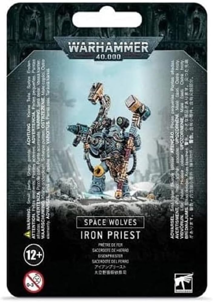 This multipart plastic kit builds one Iron Priest. This kit comprises 10 plastic components and 1x Citadel 32mm Round Base. This miniature requires assembly and is supplied unpainted – we recommend using Citadel Plastic Glue and Citadel Colour paints.