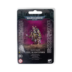 This multi-part plastic kit contains the components necessary to assemble a Foul Blightspawn. This kit comes as 8 components, and is supplied with a Citadel 40mm Round base.