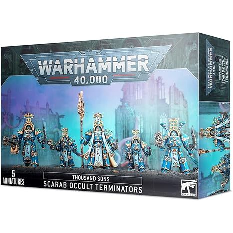 Warhammer 40K: Thousand Sons - Scarab Occult Terminators | Galactic Toys & Collectibles