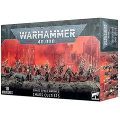 This multipart plastic kit builds 10 Chaos Cultists. This set comprises 41 plastic components and is supplied with 10x Citadel 25mm Round Bases. These miniatures are supplied unpainted and require assembly – we recommend using Citadel Plastic Glue and Citadel paints.