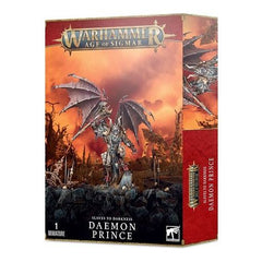 This multipart plastic kit builds a Daemon Prince. This kit comprises 112 plastic components, and is supplied with a Citadel 60mm Round base. This miniature is supplied unpainted and requires assembly – we recommend using Citadel Plastic Glue and Citadel Colour paints.