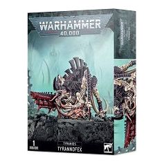 This multi-part plastic boxed set contains 76 components and one Large Oval base with which to build one Tyranid Tyrannofex or one Tervigon.