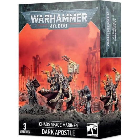 This kit builds one Dark Apostle and two Dark Disciples.