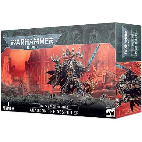 Warhammer 40K: Chaos Space Marines - Abaddon The Despoiler | Galactic Toys & Collectibles