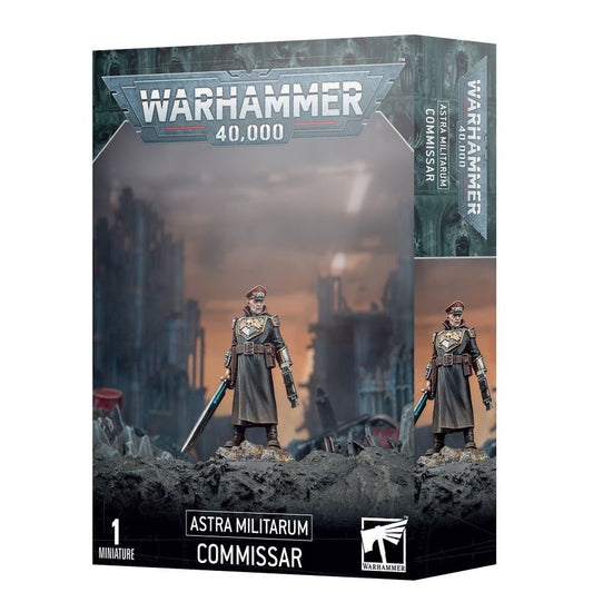 This multipart plastic kit builds a Commissar. This kit comprises 12 plastic components, and is supplied with a Citadel 28.5mm Round Base. This miniature is supplied unpainted and requires assembly – we recommend using Citadel Plastic Glue and Citadel Colour paints.