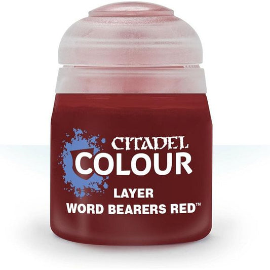 Citadel Layer paints are high quality acrylic paints, and with 70 of them in the Citadel Paint range, you have a huge range of colours and tones to choose from when you paint your miniatures. They are designed to be used straight over Citadel Base paints (and each other) without any mixing. By using several layers you can create a rich, natural finish on your models that looks fantastic on the battlefield.

12 ml