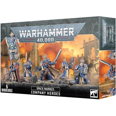 Warhammer 40K: Space Marines - Company Heroes | Galactic Toys & Collectibles