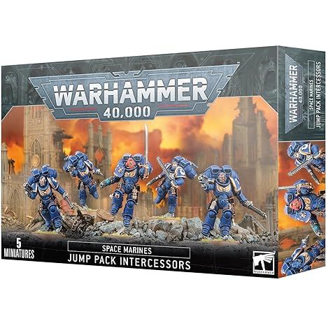 Warhammer 40K: Space Marines - Jump Pack Intercessors | Galactic Toys & Collectibles