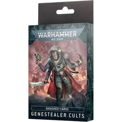 Contents:
- 1x Army Rule Card
- 24x Genestealer Cults Datasheet Cards
- 4x Combat Patrol Datasheet Cards

All cards measure 161.5mm by 107.1mm and feature a metallic purple edge.