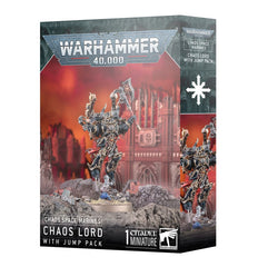 This kit builds one Chaos Lord with Jump Pack miniature. This multipart kit comprises 26 plastic components and a Citadel 40mm Round Base. The miniature is supplied unassembled and unpainted – we recommend using Citadel Plastic Glue and Citadel Colour paints.