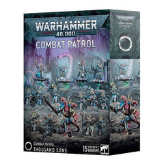 Release Date May 31, 2025
This set includes the following multipart plastic miniatures:
– 1x Daemon Prince
– 1x Tzaangor Shaman
– 3x Tzaangor Enlightened (which can alternatively be built as Tzaangor Enlightened with Fatecaster Greatbows)
– 10x Rubric Marines

This kit comprises 358 plastic components, 1x Citadel 60mm Round Bases, 4x Citadel 40mm Round Base, 10x Citadel 32mm Round Bases, and 1x Chaos Space Marines transfer sheet containing 364 high-quality waterslide transfers to decorate your miniatures.