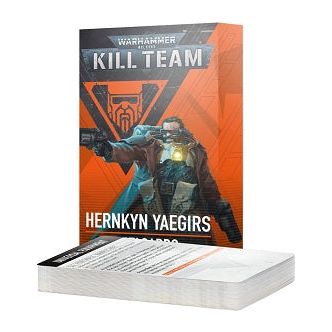 Contains 34 Cards:
– 8x Operative datacards
– 2x Faction rule cards
– 4x Faction equipment cards
– 4x Strategy ploy cards
– 4x Firefight ploy cards
– 1x Marker/Token guide card
– 1x Team selection card
– 10x Universal equipment cards

Please note that a copy of the Kill Team: Core Book, available separately, is required to use the contents of this card pack.