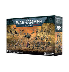 Release Date  10/11/2025. 
This boxed set builds 38 multipart plastic Drukhari miniatures:
– 1x Archon
– 1x Venom
– 5x Scourges
– 5x Incubi (plus 1x Incubi Shrine Token)
– 5x Hellions
– 10x Kabalite Warriors
– 10x Wyches
This kit comprises 510 plastic components, 5x Citadel 32mm Round Slotta Bases, 11x Citadel 25mm Round Bases, 10x Citadel 25mm Round Slotta Bases, 5x Citadel 28.5mm Round Bases, 1x Citadel 32mm Round Base, 5x Citadel Small Flying Bases, 1x Citadel Large Flying Base, and 4x Ball Socket Stems.