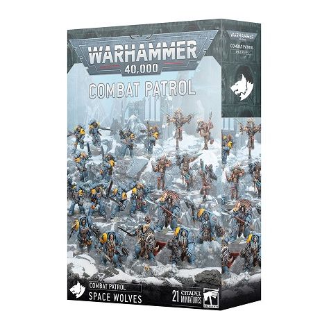 Release Date 8/09/2025
This boxed set builds 21 multipart plastic Space Wolves miniatures:
– 1x Wolf Guard Battle Leader
– 5x Wolf Guard Terminators
– 5x Wulfen
– 10x Blood Claws
This kit comprises 563 plastic components, 10x Citadel 32mm Round Bases, 11x Citadel 40mm Round Bases, and 1x Space Wolves Transfer Sheet containing 419 high-quality waterslide transfers to decorate your miniatures.
These miniatures require assembly and are supplied unpainted – we recommend using Citadel Plastic Glue and Citadel Co