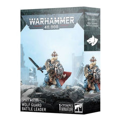 Release Date 7/12
This multipart plastic kit builds one Wolf Guard Battle Leader. This kit comprises 23 plastic components and 1x Citadel 40mm Round Base. This miniature requires assembly and is supplied unpainted – we recommend using Citadel Plastic Glue and Citadel Colour paints.