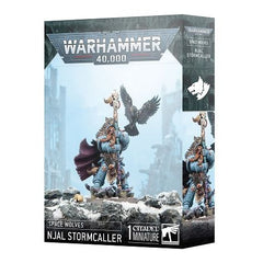 This product has a release date of 7/12
This multipart plastic kit builds Njal Stormcaller. This kit comprises 19 plastic components, and 1x Citadel 40mm Round Base. This miniature requires assembly and is supplied unpainted – we recommend using Citadel Plastic Glue and Citadel Colour paints.