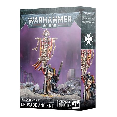 Release Date 8/09
This multipart plastic kit builds one Crusade Ancient. This kit comprises 16 plastic components and 1x Citadel 40mm Round Base. This miniature requires assembly and is supplied unpainted – we recommend using Citadel Plastic Glue and Citadel Colour paints.