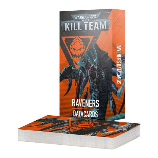 Launch day 9/13/2025
Contains 33 Cards:
– 6x Operative datacards
– 4x Faction equipment cards
– 4x Strategy ploy cards
– 4x Firefight ploy cards
– 3x Faction rule cards
– 1x Marker/Token guide card
– 1x Team selection card
– 10x Universal equipment cards

All cards measure 121mm by 70mm.

You'll need a copy of the Kill Team: Core Book, which is available separately, to make full use of these cards.