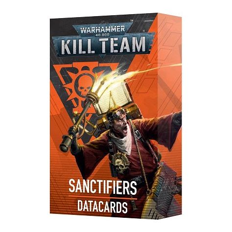 Contains 37 Cards:
– 11x Operative datacards
– 2x Faction rule cards
– 4x Faction equipment cards
– 4x Strategy ploy cards
– 4x Firefight ploy cards
– 1x Marker/Token guide card
– 1x Team selection card
– 10x Universal equipment cards

All cards measure 121mm by 70mm.

You'll need a copy of the Kill Team: Core Book, which is available separately, to make full use of these cards.