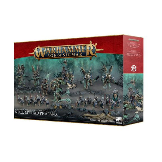 Release Date 5/2/2026
This boxed set builds 26 multipart plastic Ossiarch Bonereapers miniatures:
– 1x Arkhan the Black, Mortarch of Sacrament (which can alternatively be built as Mannfred von Carstein, Mortarch of Night, or Neferata, Mortarch of Blood)
– 1x Mortisan Soulmason
– 2x Morghast Archai (which can alternatively be built as Morghast Harbingers)
– 2x Morghast Harbingers (which can alternatively be built as Morghast Archai)
– 20x Mortek Guard
This kit comprises 414 plastic components, 1x Citadel 120