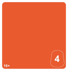 <p><strong>Warhammer Colour Tone Pro: Chotec Orange 4</strong> from Games Workshop is a premium acrylic miniature paint designed for smooth layering, precise highlights, and vibrant orange finishes. As a lighter shade in the coordinated five-tone Chotec Orange range, this versatile paint is ideal for highlighting Seraphon scales, fiery effects, armor panels, fantasy creatures, weapons, and detailed battlefield terrain. Its finely formulated pigmentation supports controlled blending, glazing, and seamless tr