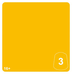 <p><strong>Warhammer Colour Tone Pro: Hawkshroud Yellow 3 Paint</strong> from Games Workshop is a premium acrylic miniature paint designed for smooth layering, precise brushwork, and vibrant golden-yellow finishes. As the central mid-tone in the coordinated five-shade Hawkshroud Yellow range, this versatile paint is ideal for painting Imperial Knight armor, Space Marine shoulder pads, heraldry, weapons, banners, and decorative battlefield details. Its finely formulated pigmentation supports controlled blend