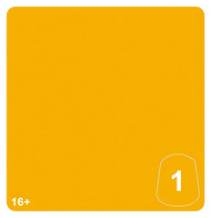 <p><strong>Warhammer Colour Tone Pro: Megaboss Yellow 1 Paint</strong> from Games Workshop is a premium acrylic miniature paint designed for smooth layering, precise shading, and rich yellow finishes. As the darkest shade in the coordinated five-tone Megaboss Yellow range, this versatile paint is ideal for establishing deep shadows, defining recessed details, and adding depth to Orruk armor, Ork vehicles, weapons, banners, shields, and battlefield accessories. Its finely formulated pigmentation supports con