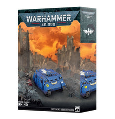 Release Date 10/03/2026
Transport your Space Marines across the battlefield with the Rhino for Warhammer 40,000. This multipart plastic kit builds a durable armored personnel carrier designed to move infantry quickly and safely into key positions. The model features a detailed interior, optional open or closed hatches, crew head choices, and a pintle-mounted storm bolter. A versatile transport option for Intercessors, Infernus Squads, and other Adeptus Astartes units.
Contents:
– 68 plastic components
– 1 S