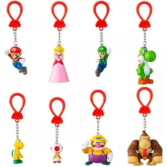 Super Mario Backpack Buddies Keychain Blind Pack - 1 Random | Galactic Toys & Collectibles