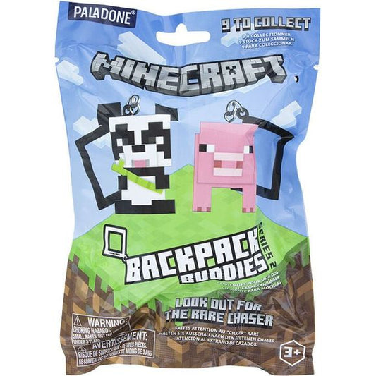 Minecraft Backpack Buddies Series 2 Keychain Blind Pack - 1 Random | Galactic Toys & Collectibles