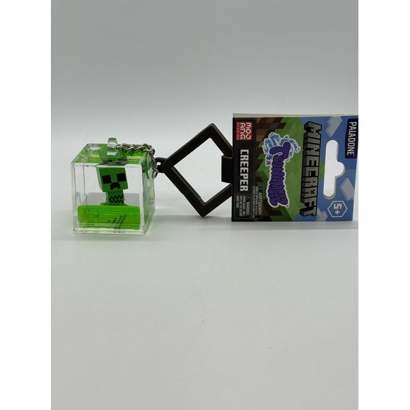 Tsunameez Minecraft Cube Creeper Water Keychain Figure | Galactic Toys & Collectibles