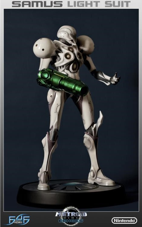 First 4 Figures Metroid Prime Echoes Samus Light Suit Regular Edition Resin Statue