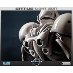 First 4 Figures Metroid Prime Echoes Samus Light Suit Regular Edition Resin Statue