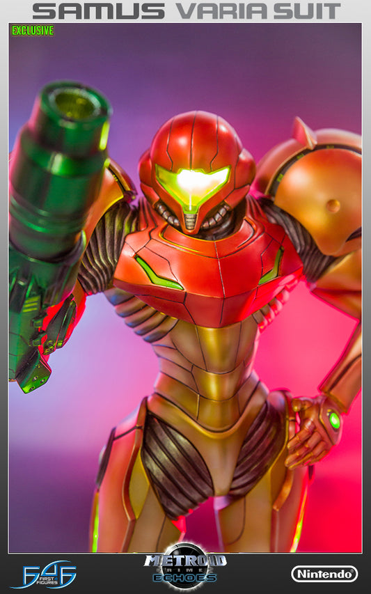 First 4 Figures Metroid Prime Samus Varia Suit Exclusive Edition Resin 21" Statue