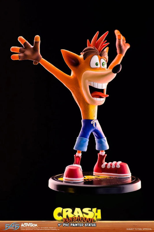 First 4 Figures Crash Bandicoot Standard Edition 9" PVC Figure