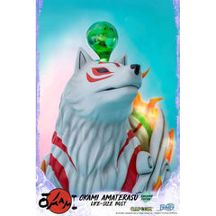 First 4 Figures Okami Amaterasu Life Size Bust (Exclusive Edition) 1/1 Scale Resin Statue